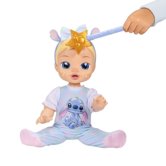 Disney Darlings Stitch Doll with Blonde Hair and Blue Outfit - Picture 10 of 12
